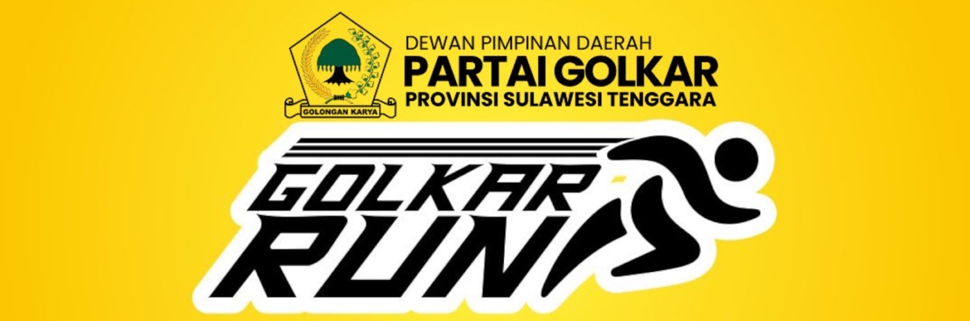 Banner Golkar Run 2026